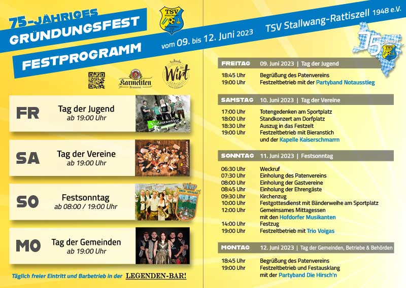 Festprogramm